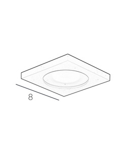 Точковий світильник Italux DL-26385S-GU10-BK Antar GU10 1x10W IP44 Bk  опис