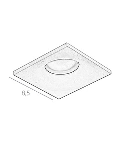 Точковий світильник Italux DL-61903-IP44-BK Naru GU10 1x10W IP44 Bk  відгуки