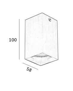 Точковий світильник Italux CLN-28394-S-WH Ander GU10 1x10W IP20 Wh  відгуки