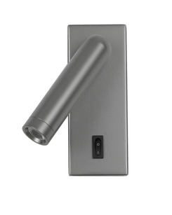Бра, настінний світильник Italux WL-46376-1-GR Nova LED 1x2.5W 3000K 153Lm IP20 сірий ціна