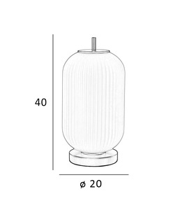 Настольная лампа Italux TB-28798-1-GD-WH Olmeto E27 1x10W IP20 Золотая  купить