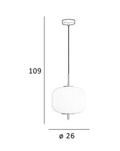 Подвесной светильник, люстра Italux PND-28798A-1-GD-WH Olmeto E27 1x10W IP20 золотой  купить