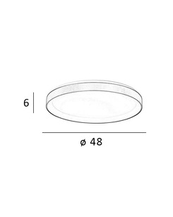 Светильник потолочный  Italux PLF-53675-048RC-BK-3KS4K Vico Led 1x38W 3000K/4000K 3100Lm IP20  отзывы