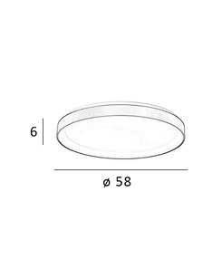 Светильник потолочный  Italux PLF-53675-058RC-GD-3KS4K-TRDIMM Vico Led 1x48W 3000K/4000K 3900Lm IP20  отзывы