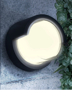 Вуличний світильник Goldlux 328786 Essen LED 1x12W 4000K 1400Lm IP44 чорний