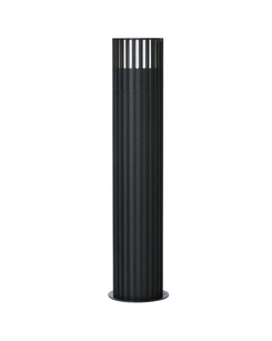 Вуличний світильник Goldlux 329356 Kuusamo E27 1x20W IP54 графітовий