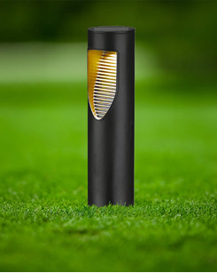 Уличный светильник на солнечной батарее Goldlux 329455 Addis LED 4000K IP44 черный