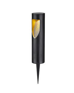 Уличный светильник на солнечной батарее Goldlux 329455 Addis LED 4000K IP44 черный