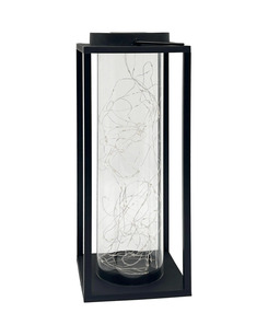 Уличный портативный светильник на солнечной батарее Goldlux 329462 Glamor LED 3000K IP44 черный