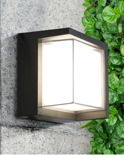 Вуличний світильник Goldlux 330963 Essen LED 1x12W 4000K 1400Lm IP44 чорний