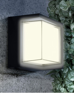 Вуличний світильник Goldlux 330963 Essen LED 1x12W 4000K 1400Lm IP44 чорний