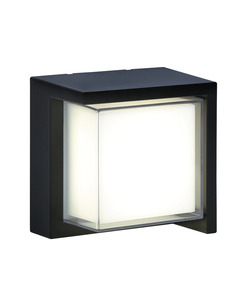 Вуличний світильник Goldlux 330963 Essen LED 1x12W 4000K 1400Lm IP44 чорний