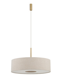 Подвесной светильник, люстра Nowodvorski 11653 Santana L E27 1x25W IP20 бежевый
