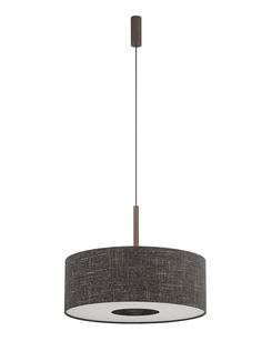 Підвісний світильник, люстра Nowodvorski 11659 Amarela M E27 1x25W IP20 графітовий