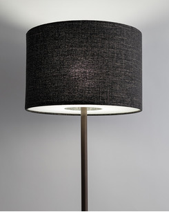 Торшер Nowodvorski 11663 Santana E27 1x25W IP20 графітовий