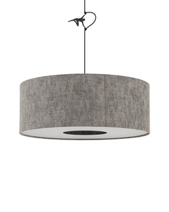 Подвесной светильник, люстра Nowodvorski 11674 Lago M E27 1x25W IP20 серый
