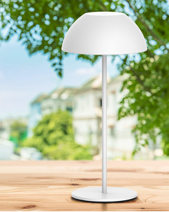 Светильник уличный портативный Goldlux 329936 Tanzania LED 1x1,8W 2700K 160Lm IP44 белый