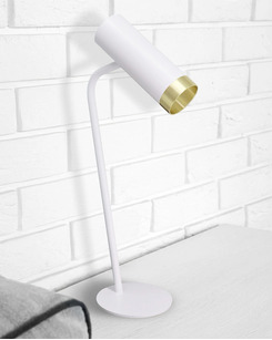 Настольная лампа Goldlux 326553 Fado GU10 1x10W IP20 белая