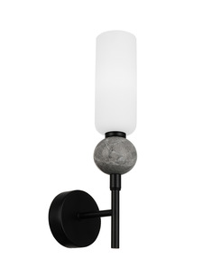Бра, настенный светильник Italux WL-95331-1-BK Santos G9 1x40W IP20 черный