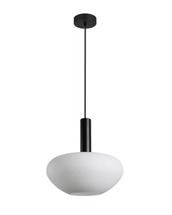 Подвесной светильник, люстра Italux PND-23541A-1-BK-OP Gater E27 1x40W IP20 черный