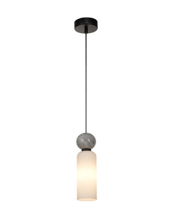 Подвесной светильник, люстра Italux PND-95331-1-BK Santos G9 1x40W IP20 черный