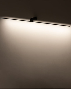 Підсвітка для картин, бра, настінний світильник Nowodvorski 310370 Spin M LED 1x14W 3000K 420Lm IP20 Bl  опис