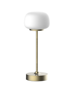 Настільна лампа з акумулятором Goldlux 329851 Rimini LED 1x1,8W 2700K 150Lm IP20 золота