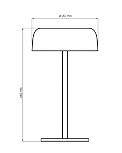 Светильник уличный портативный Goldlux 329912 Trypolis LED 1x2W 2700K 180Lm IP44 черный