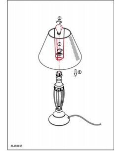 Настільна лампа Eglo / Егло 83141 Antica  купити